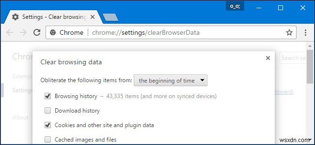 Mac の強化:Chrome ユーザー データの消去