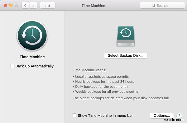 Mac を外付けハード ドライブにバックアップする方法に関するガイド