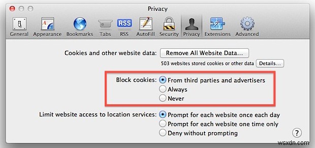 Mac で Cookie のブロックを解除する 3 つの簡単な方法 
