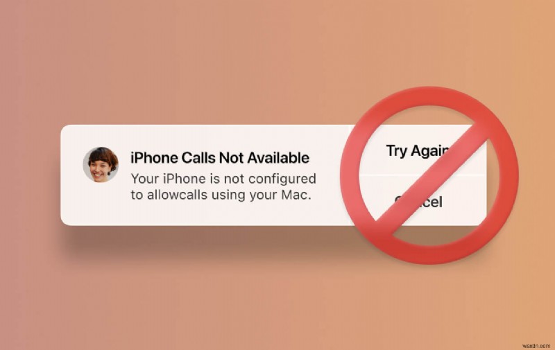 [修正済み] iPhone がこの Mac を使用した通話を許可するように構成されていない