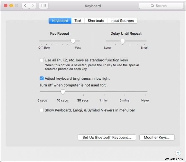 Macで自動輝度をオフにする方法 