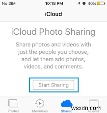 iCloudで写真を共有する方法に関する簡単なガイド 
