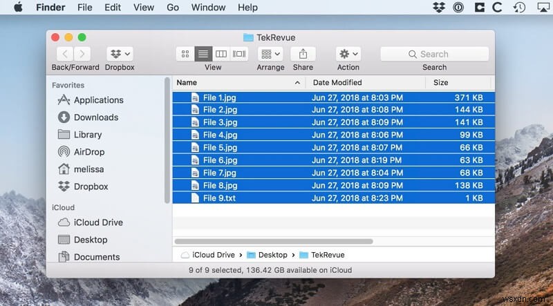 Macで複数のファイルを選択する方法の基本スキル 