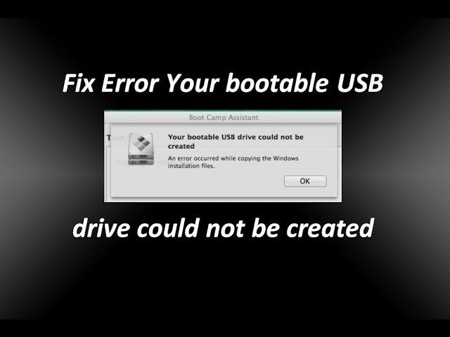 [エラーを修正] ブータブル USB ドライブを作成できませんでした 