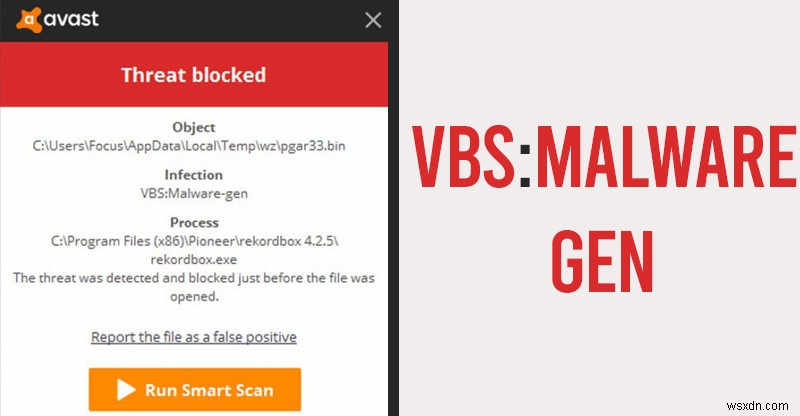 Mac で VBS:Malware-gen を検出して削除する方法 