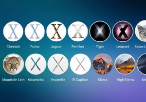 Mac OS X および macOS バージョンの包括的なリスト 