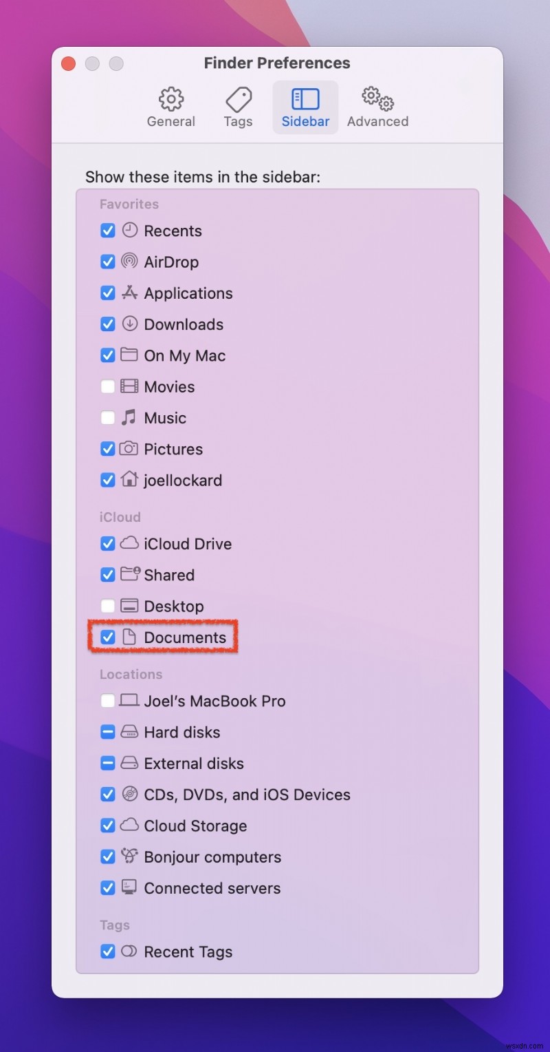 Documents フォルダが Mac から消えた:どうすればいいですか? 