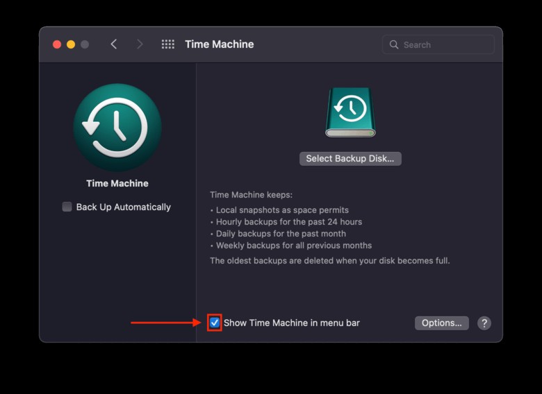 Mac で Time Machine バックアップから復元する方法 