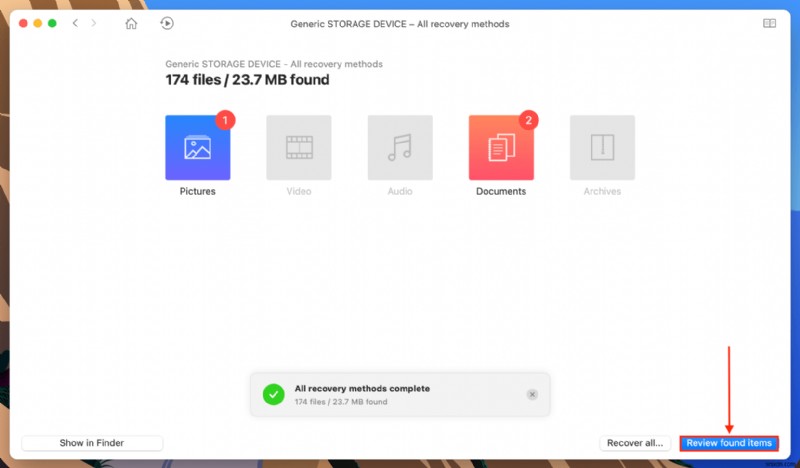 MacでSDカードから削除されたファイルを復元する方法 