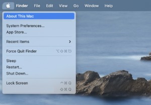 Mac でストレージ容量を確認する方法