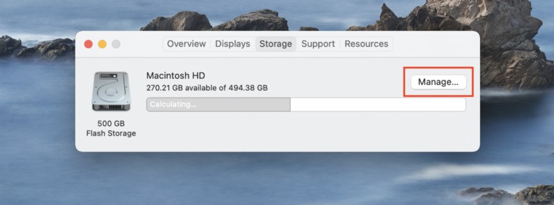 Mac でストレージ容量を確認する方法