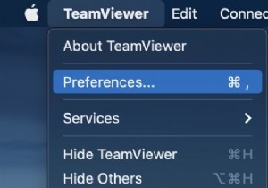 Mac で TeamViewer をアンインストールする方法