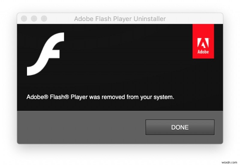 Mac で Adob​​e Flash Player をアンインストールする方法