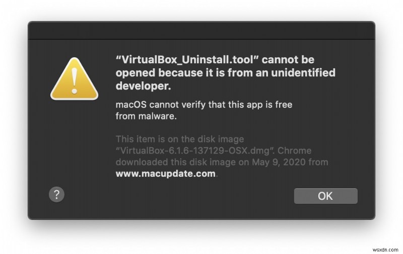 Mac で VirtualBox をアンインストールする方法