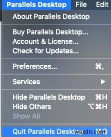 Mac で Parallels をアンインストールする方法