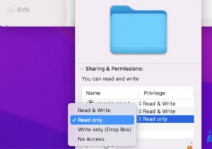 Mac 2022 でファイル、フォルダー、アプリ、ハード ドライブのアクセス許可を変更する