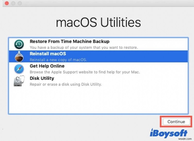 macOS モントレー更新スタック エラーを修正する方法