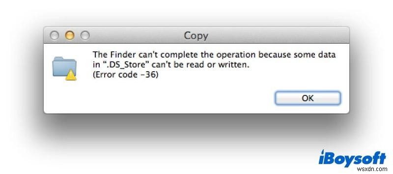 Mac Finder のエラー コード 36 を修正する最も簡単な 5 つの方法
