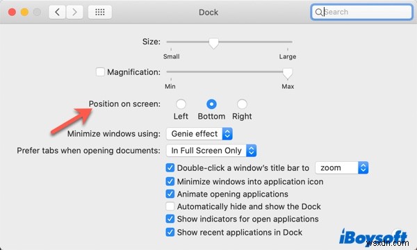 Mac Dock がスタックまたはフリーズする場合の修正方法