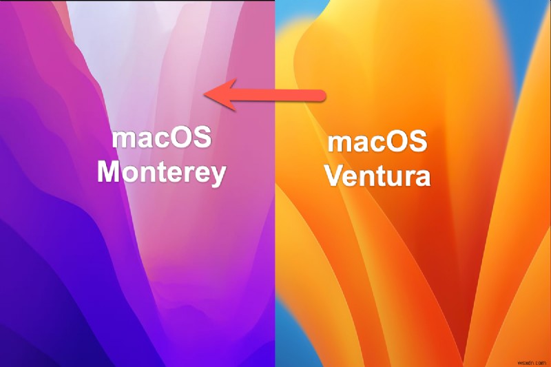 データを失うことなく macOS Ventura を Monterey にダウングレードする方法