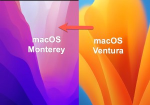 データを失うことなく macOS Ventura を Monterey にダウングレードする方法