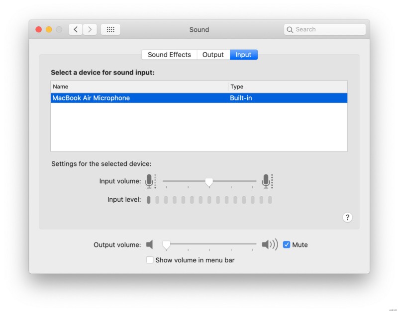 [修正済み] Mac 2022 で QuickTime スクリーン レコーディングの音声が聞こえない