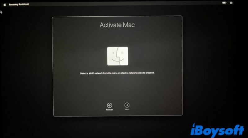 Mac のセットアップ中に Mac が動かなくなる問題を解決するには?