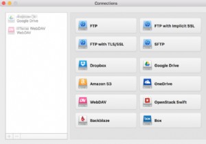 Google ドライブを Mac にマウントする方法