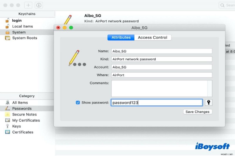 Mac で Wi-Fi パスワードを見つける方法(ステップバイステップ)