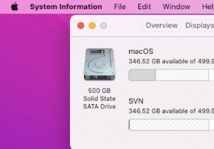 Mac でファイルを削除してもスペースが解放されない、ここで修正します