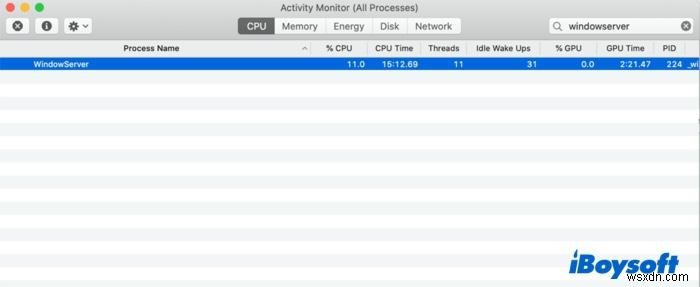 Mac の WindowServer とは? Mac WindowServer の CPU 使用率を下げる方法は?