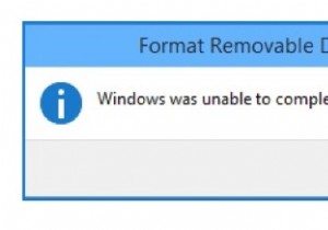 「Windowsはフォーマットを完了できませんでした」エラーの原因と6つの解決策