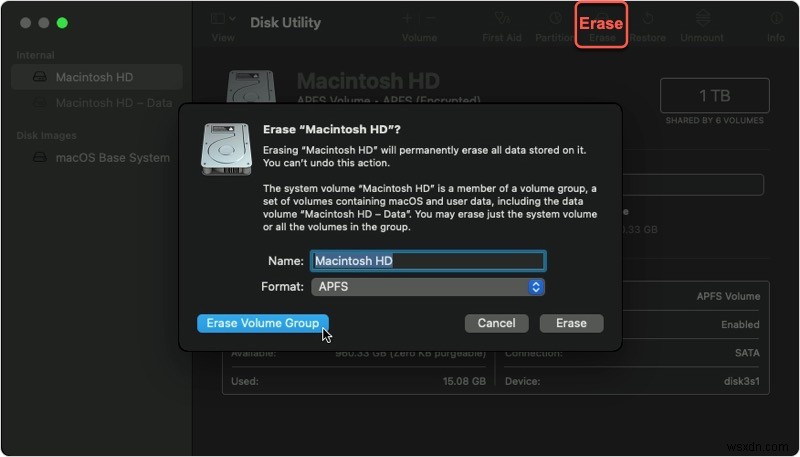 ディスク ユーティリティで Mac 起動ディスクをフォーマットする方法(2022)