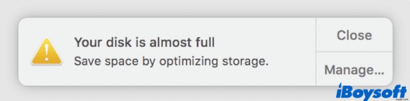 [修正] Mac での起動ディスクがいっぱいになるエラー