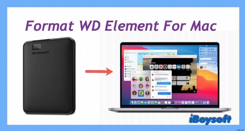 Mac 用に WD Elements をフォーマットする方法のチュートリアル