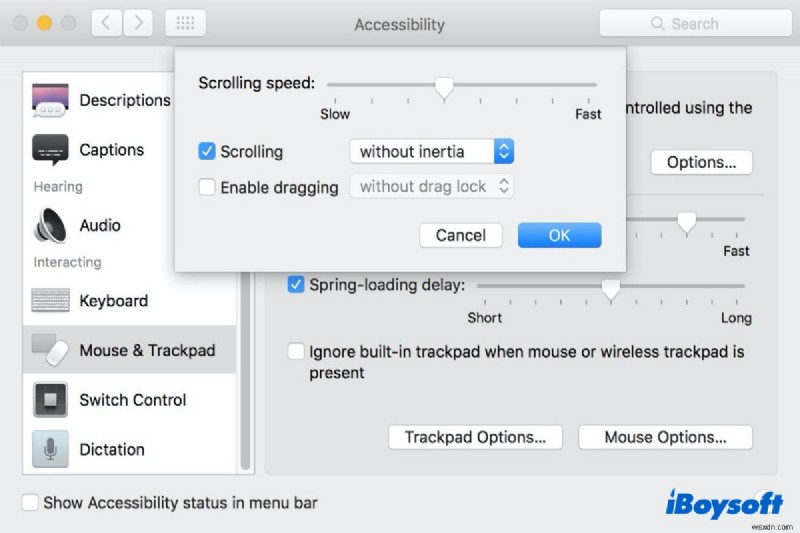 Apple Magic Mouse がスクロールしない、修正方法は?