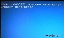 Windows XP で「STOP:C0000221」エラーを修正する方法