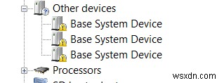Windows 7 で「ベース システム デバイス」のドライバを入手する方法