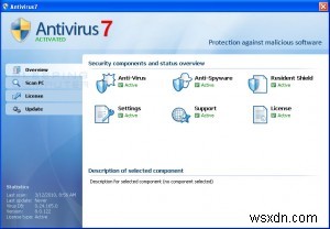 PC から Antivirus 7 を削除する手順 – Antivirus 7 の削除ガイド 