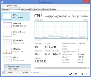 CPU リソースを使い果たしているプログラムを見つける方法