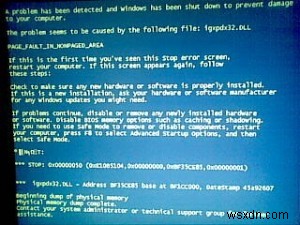 igxpdx32.dll ブルー スクリーン エラーを防止および修復する方法
