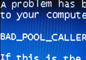 Bad Pool Caller ブルー スクリーン エラーを修正する手順