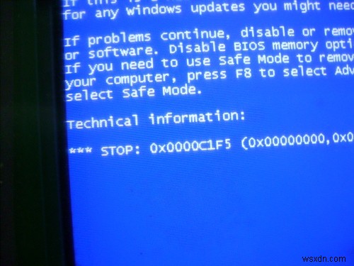 Windowsコンピューターで0x0000c1f5を修正する方法 