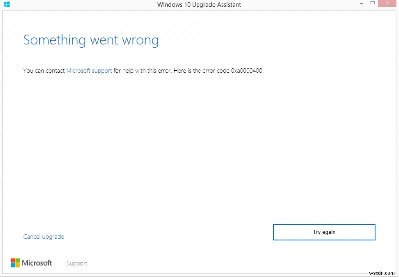 Windows エラー コード 0xa0000400 を修正する方法