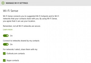 Windows 10 で Wi-Fi 設定を構成する方法