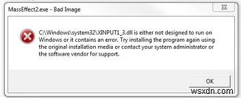 Windows システムで xinput1_3.dll エラーを修正する方法
