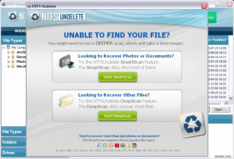 削除されたファイルを簡単に復元する方法