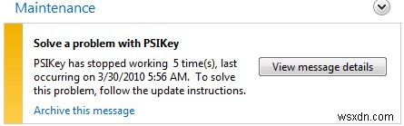 PSIKey.dll エラーを修復する方法