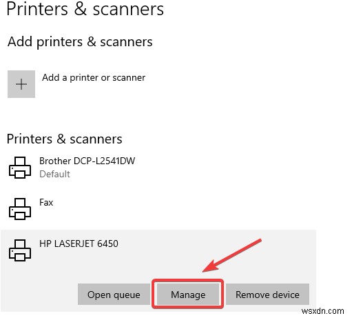 Windows 10 の更新後に HP プリンターが動作しない