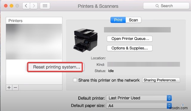 HP プリンター印刷システムをリセットする究極のガイド (Mac) – PCAST​​A